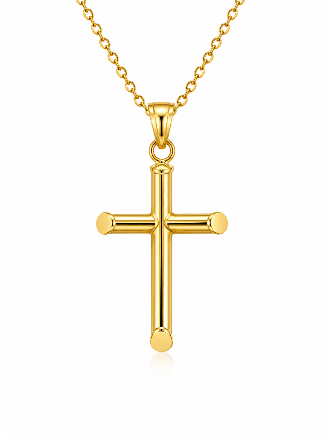 14KT SMALL CROSS PENDANT Weight 0.8GR