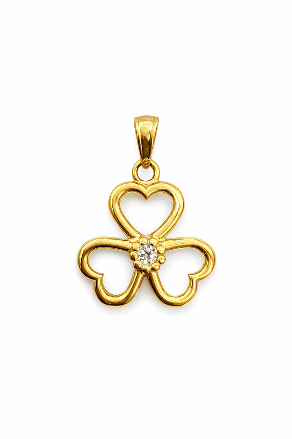 14KT FLOWER PENDANT Size SMALL Weigth 1.1GR