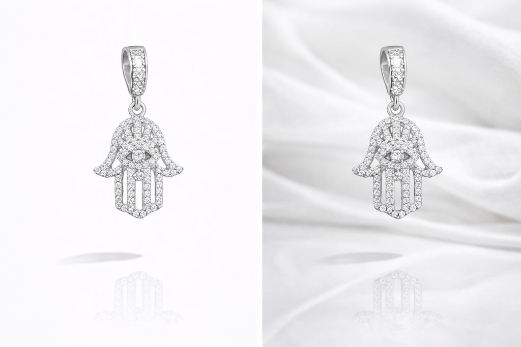 PENDANT MIDAS HAND 925 SILVER Weight 1.64GR