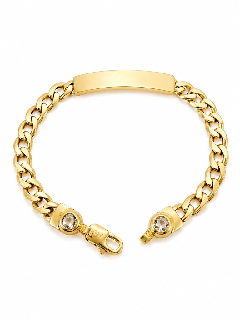 10K SPECIAL OFFER ID BRACELET Size 5MM 7.25IN