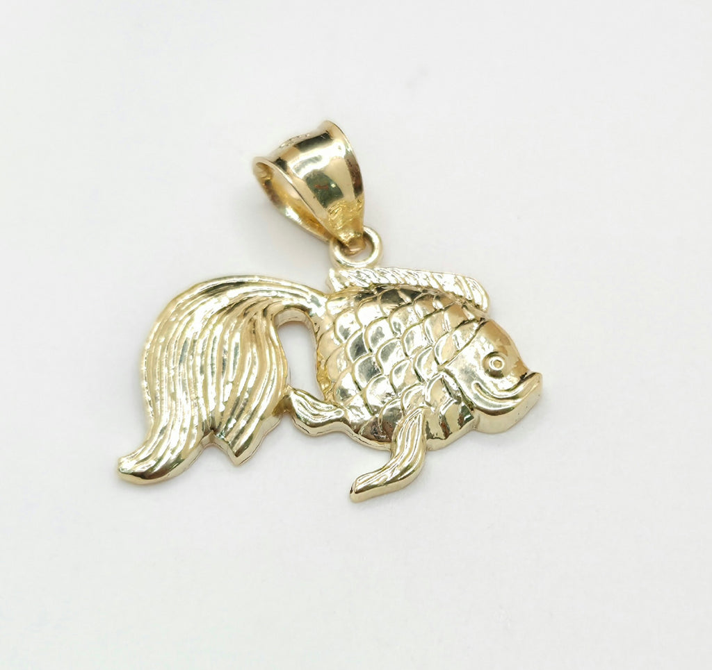 10KT KOI FISH PENDANT Weight 2GR