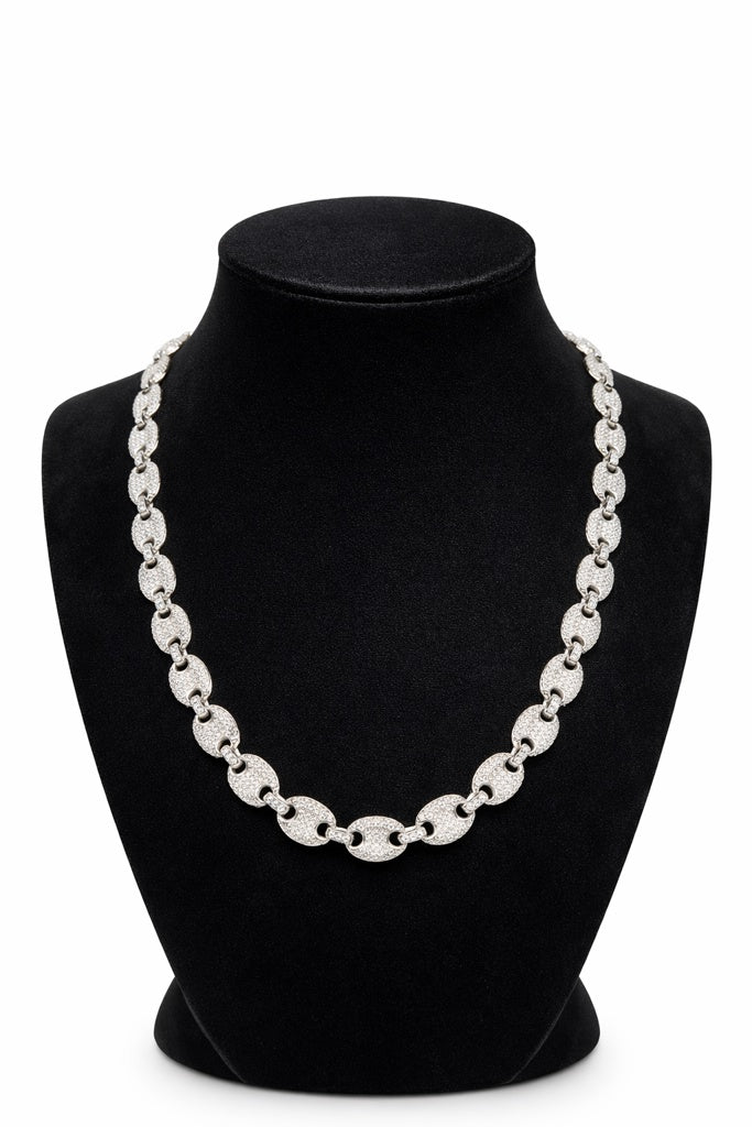 925 CHAIN SILVER GUCCI  Size 22INCH Weight 52.97GR