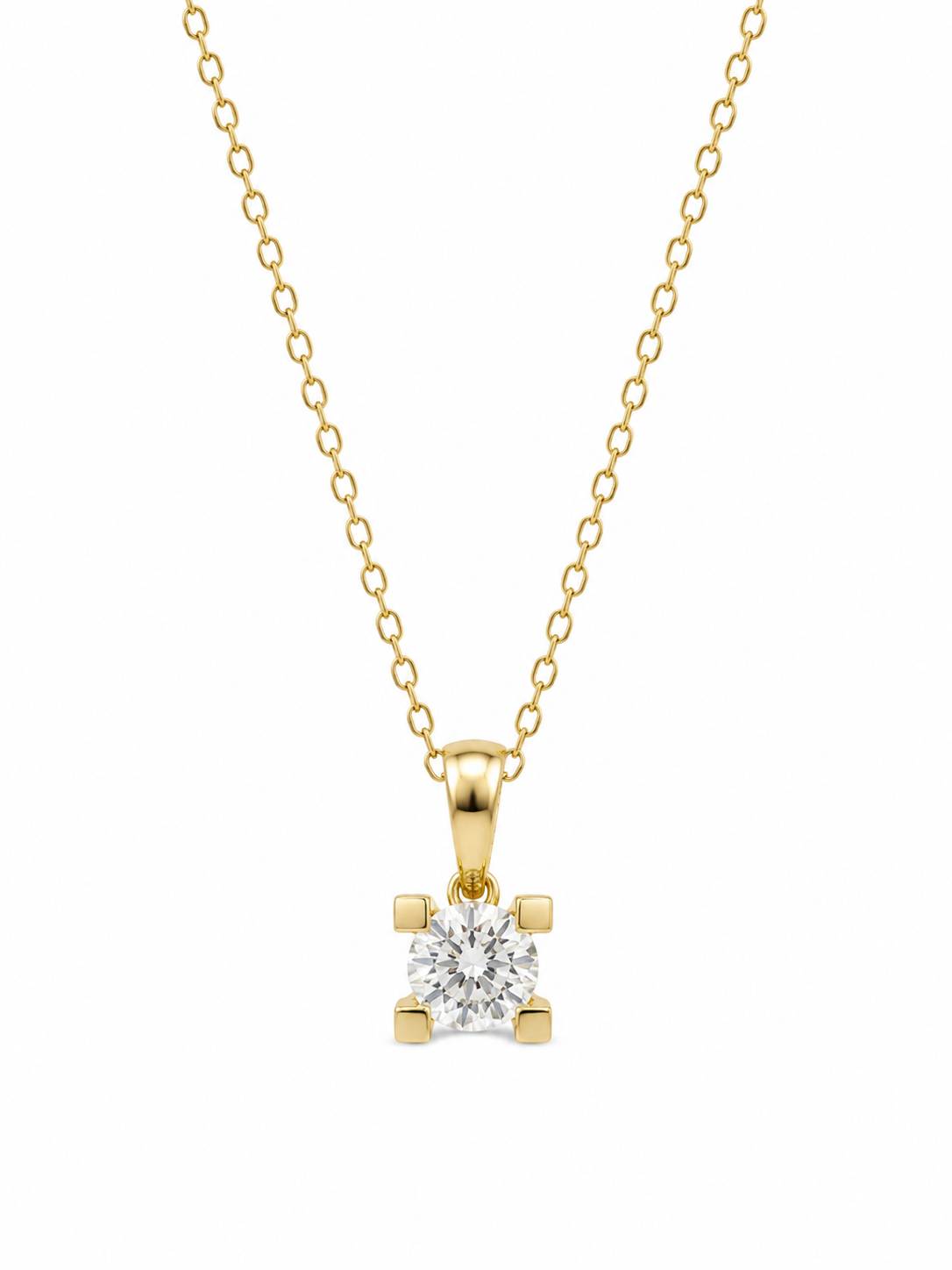 14KT DIAMOND DELICATE CHAIN Size 16INCH