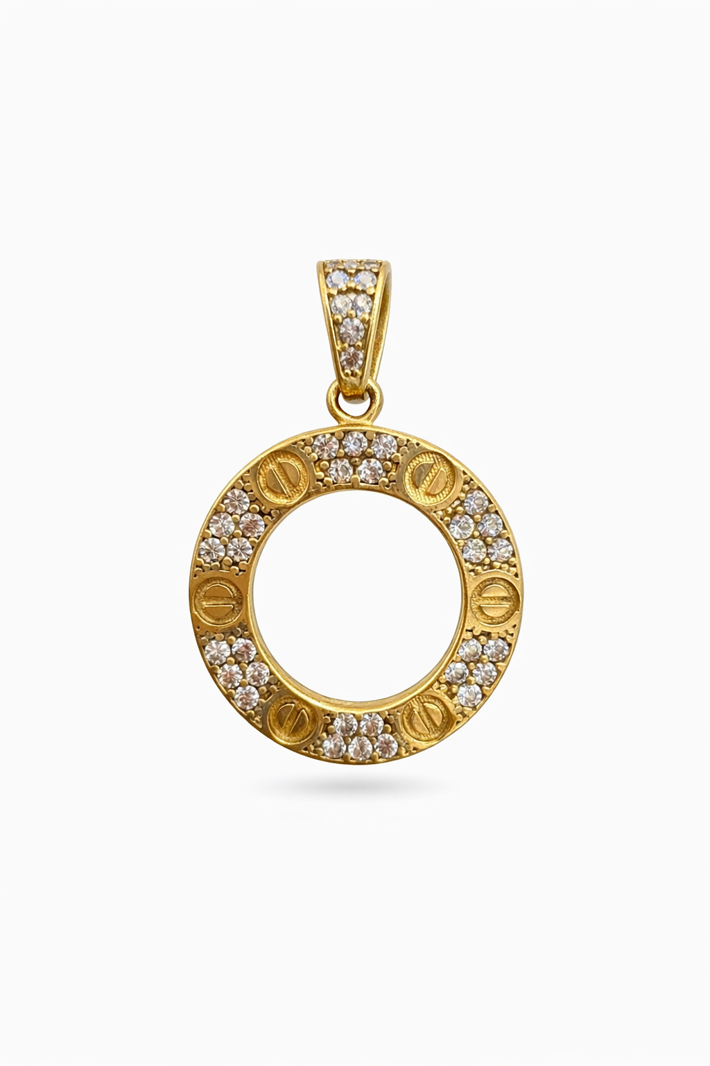 10KT  PENDANT Size  Weigth 2GR