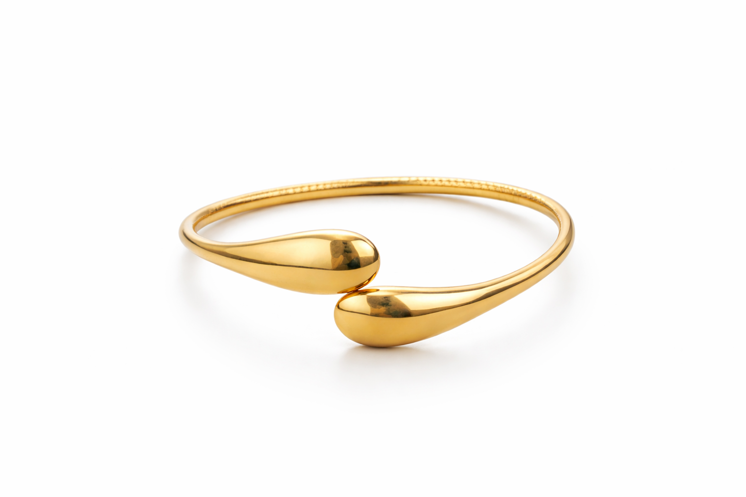 10KT DROPS BANGLE Weight 9.1GR