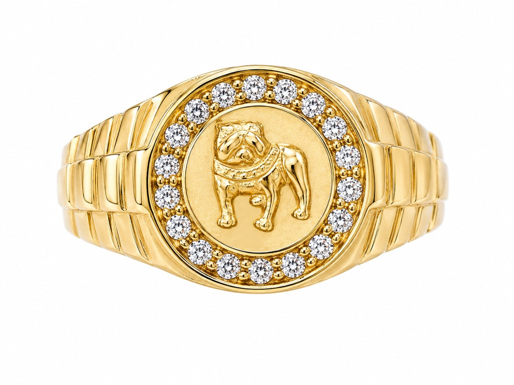 10KT ANIMAL RING Size 10