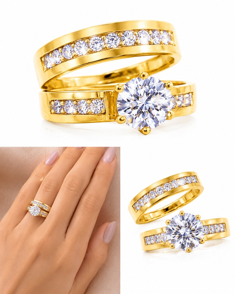 14KT ENGAGEMENT RING Size 7