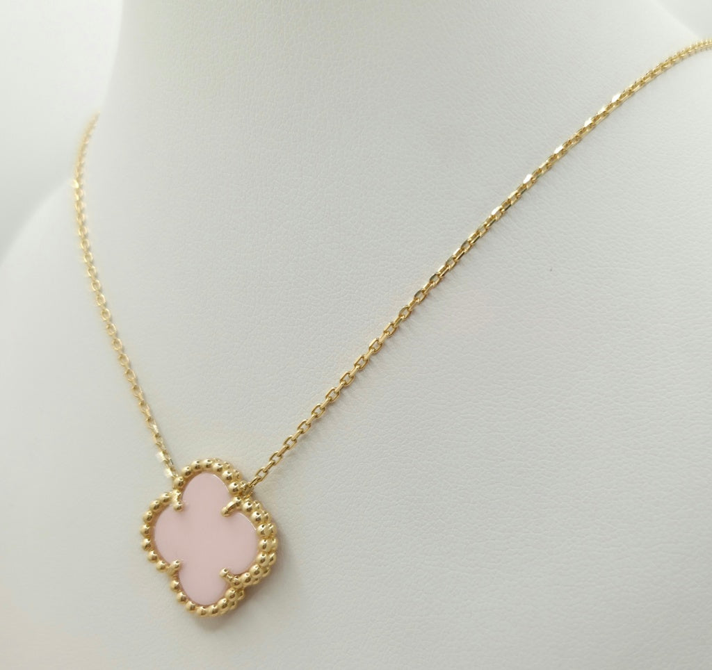 14KT FLOWER CHAIN Size 18INCH Weigth 7.3GR