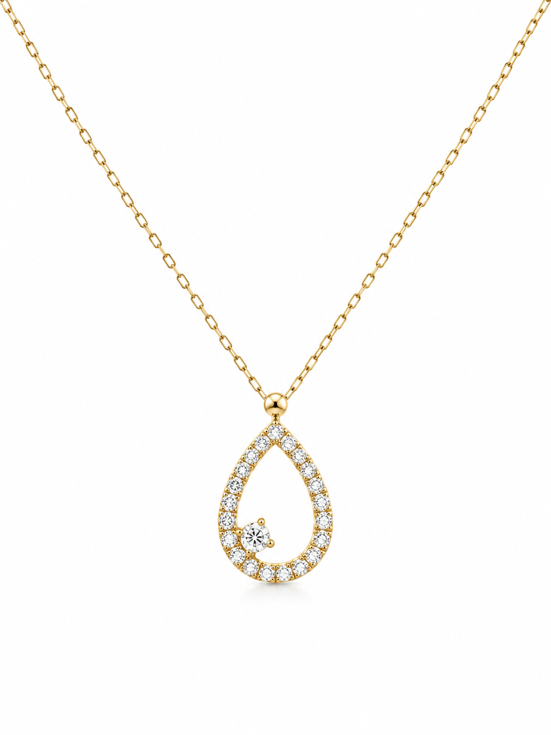 14KT DIAMOND DELICATE CHAIN Size 16INCH