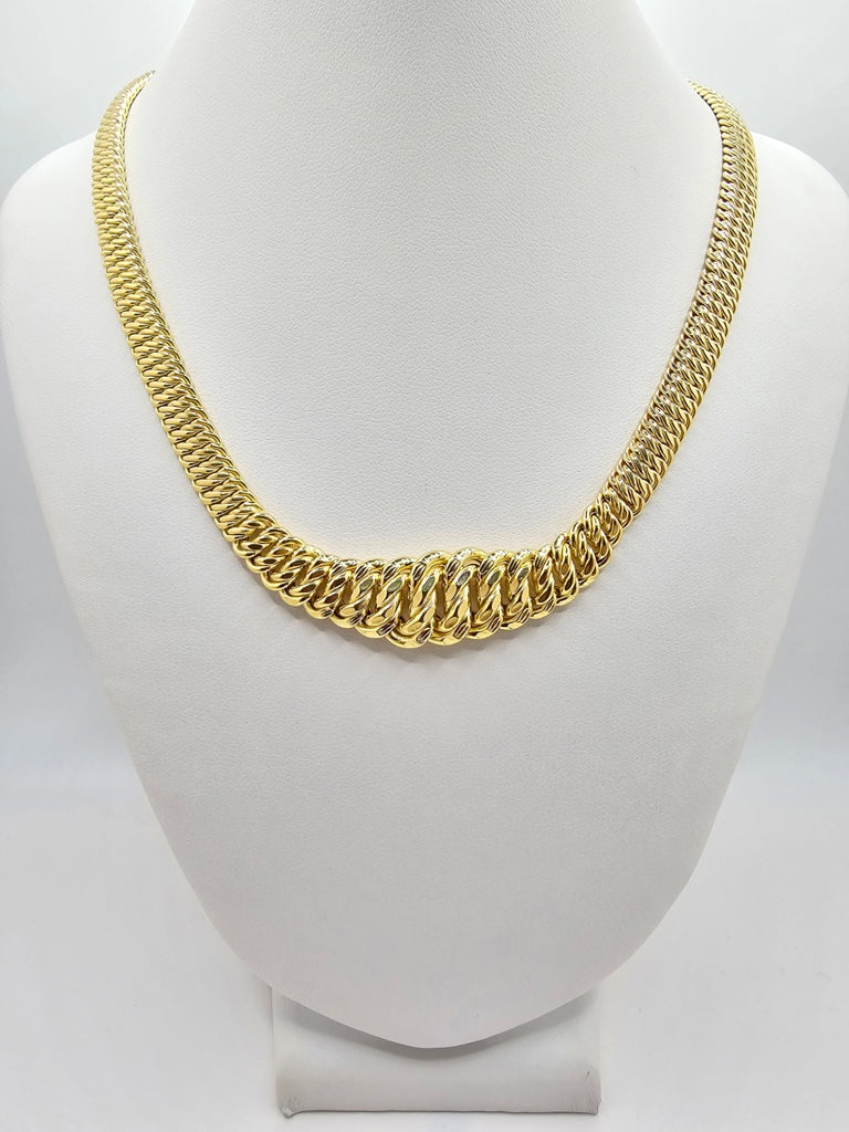 10KT PRINCESSA NECKLACE Size 18INCH Weight 20GR