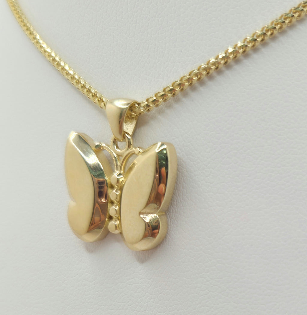 10KT GOLDEN BUTTERFLY PENDANT Weight 2.2GR