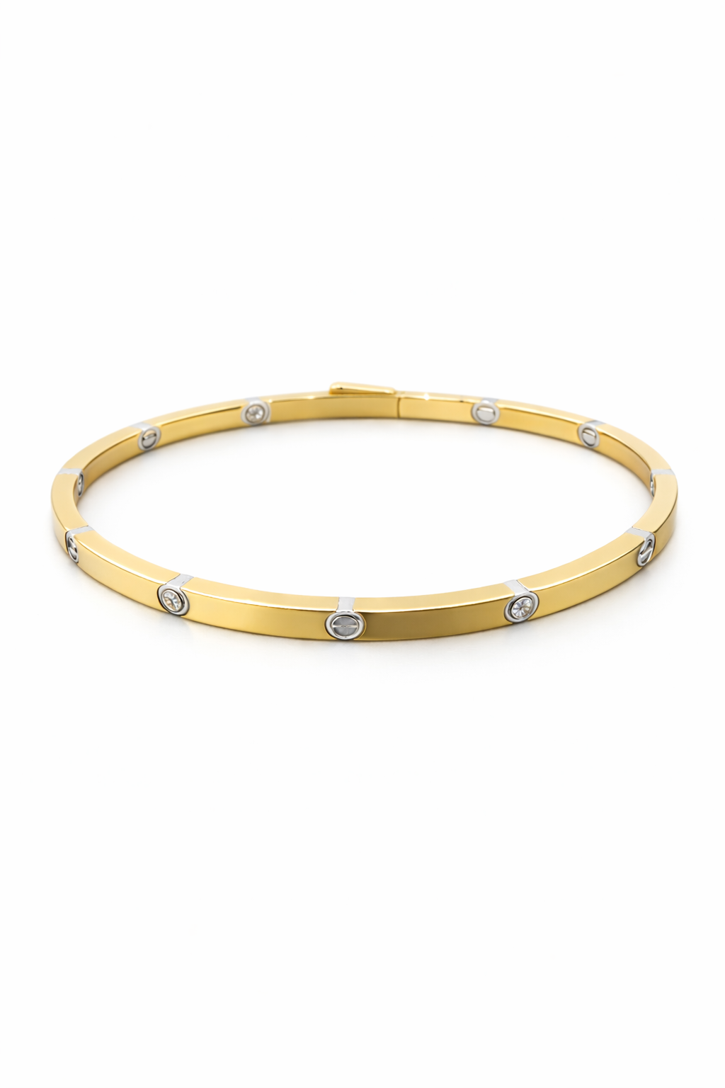 14KT  BRACELET+BANGLE Size 4MM Weigth 8GR