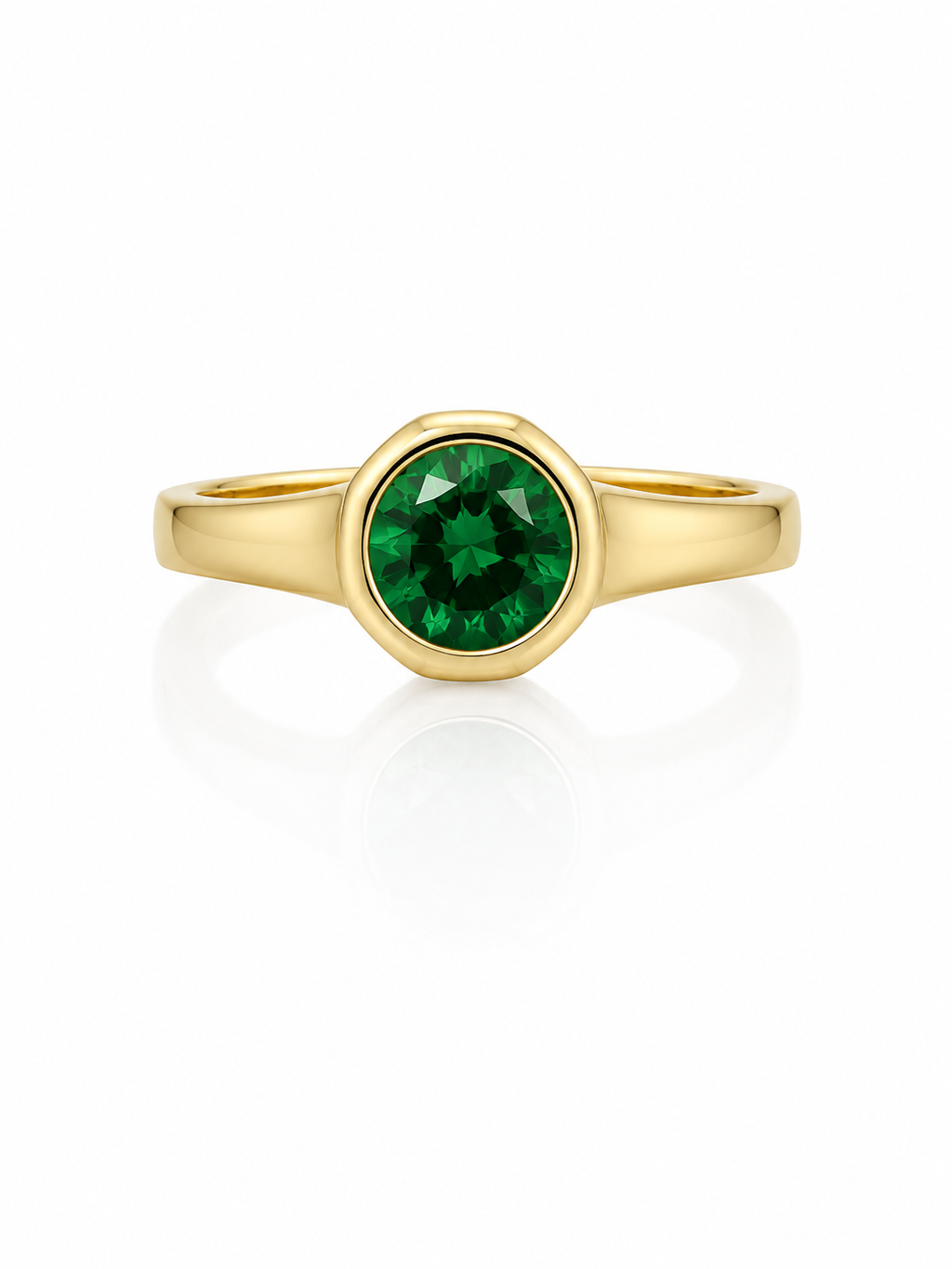 14K YG BIRTH STONE RINGS Size 7