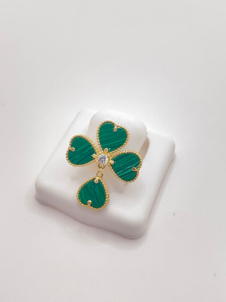 10KT FLOWER RING Size 7 Weigth 4.07GR