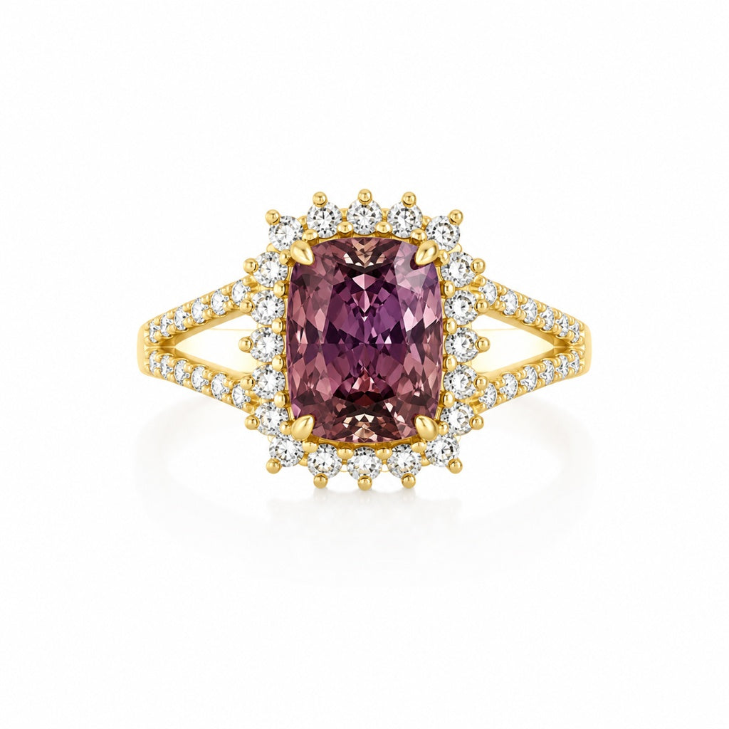 14K YG BIRTH STONE RING Size 7