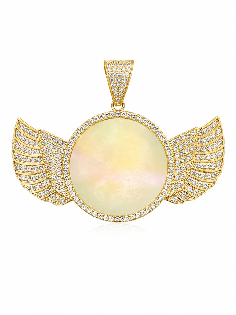 10K MEMORIAL PENDANT Size
