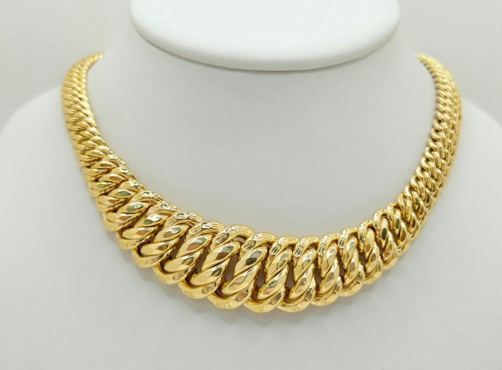 10KT PRINCESSA NECKLACE Size 18INCH Weight 42GR