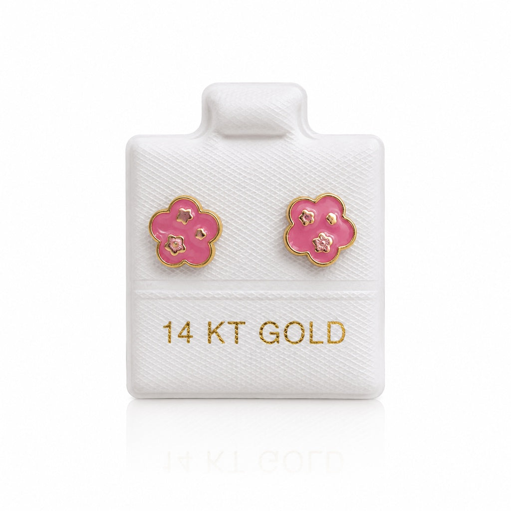 14KT SMALL BABY EARRINGS