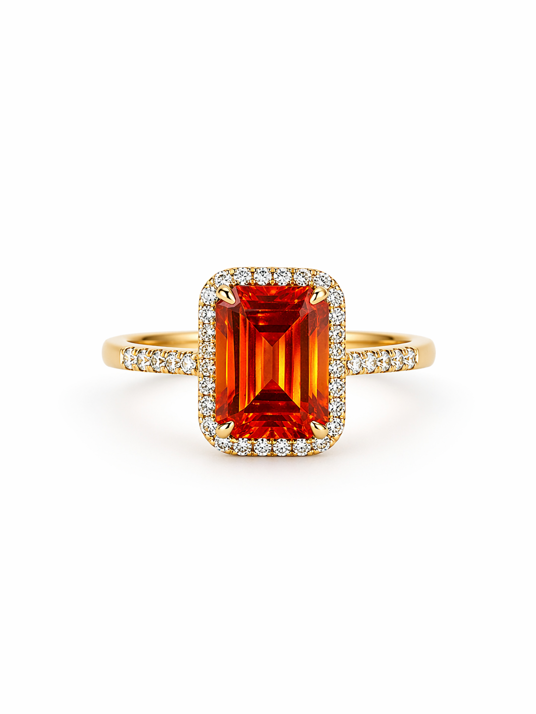 14KT SPECIALOFFER BIRTHSTONE SQUARE WOMAN'S RING Size 7 Weigth 2.5GR