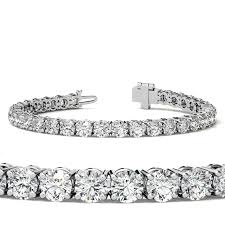 925 TENNIS 8CTW  MOISSANITE BRACELET Size 8INCH 3MM