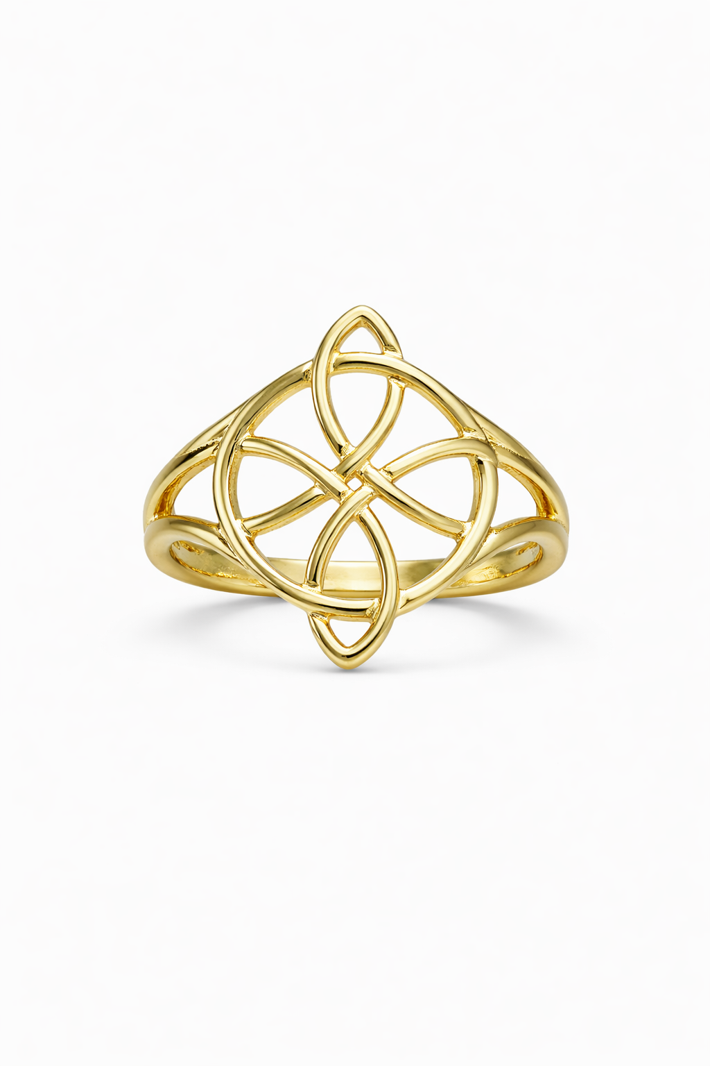 10KT  ABSTRACT LINES RING Size  Weigth 2.2GR