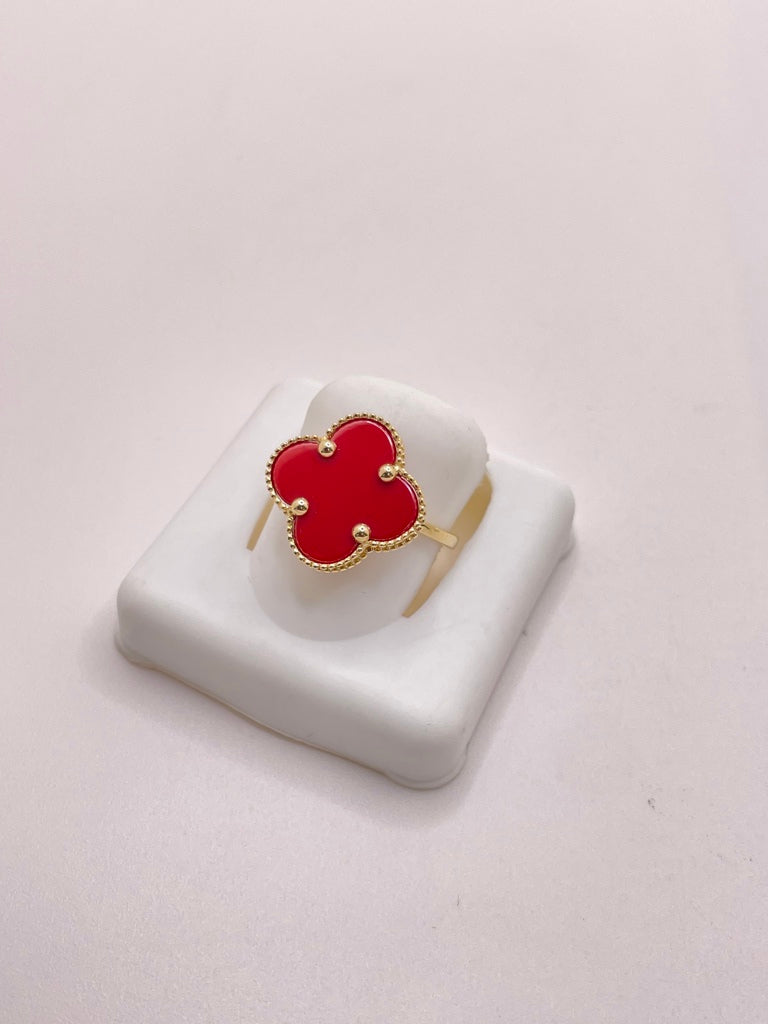 14KT FLOWER RING Size 7 Weigth 1.26GR