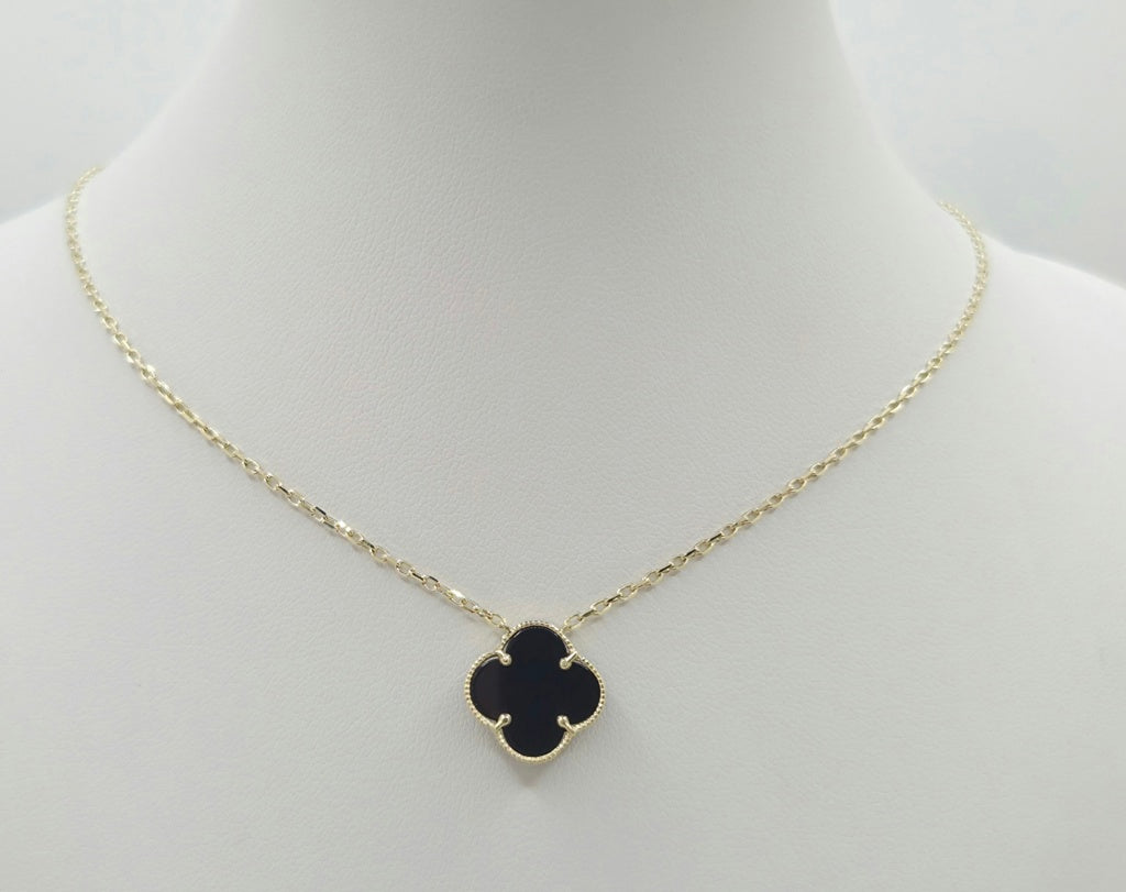 10KT FLOWER CHAIN Size 18INCH Weigth 3.1GR