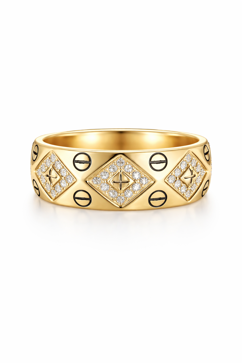 14KT  RING+WOMAN Size 7 Weigth 3.7GR