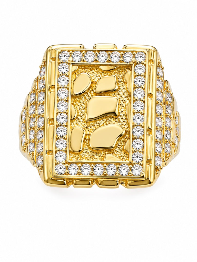 10KT NUGGET RING Size 10