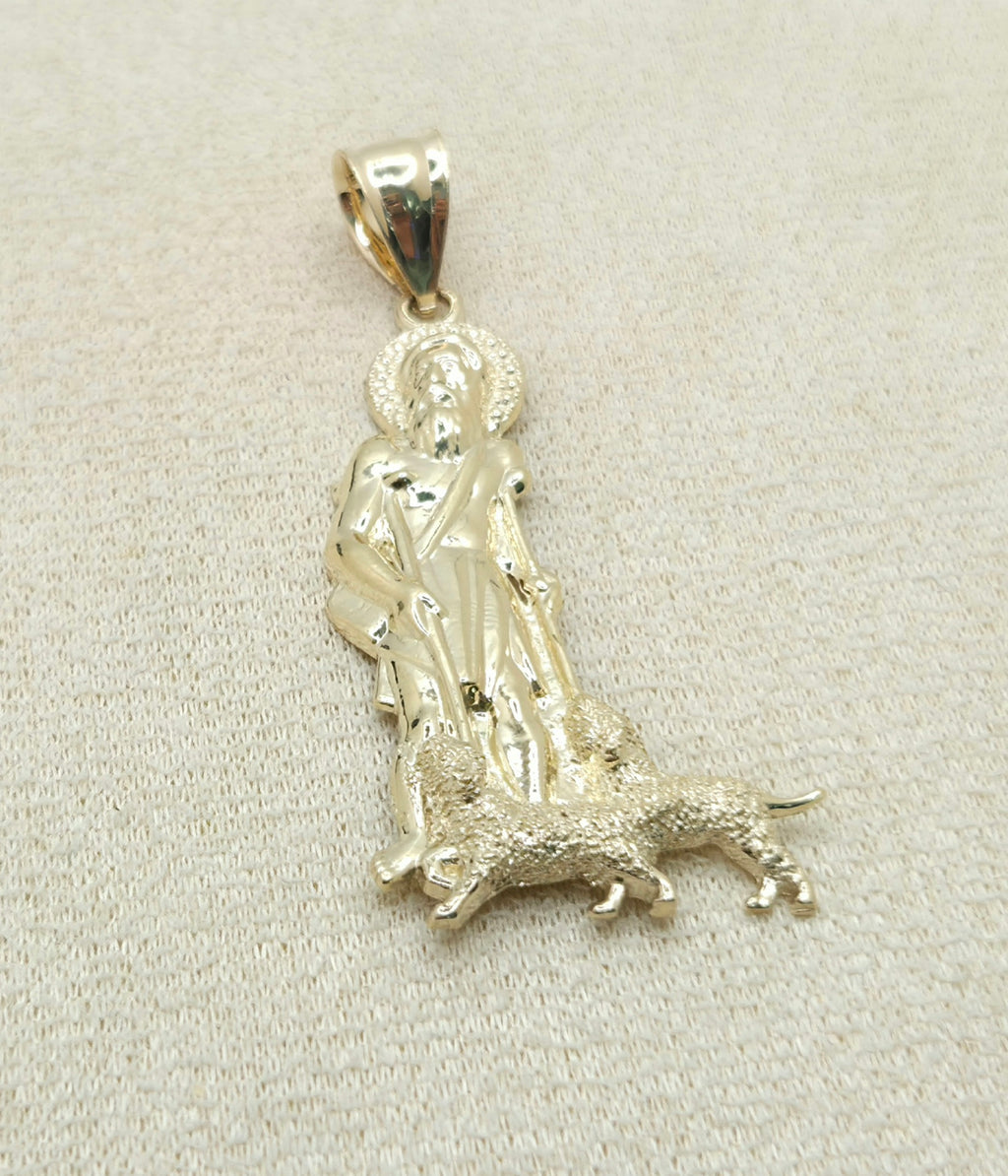 10KT LARGE SAN LAZARO PENDANT Weight 3.9GR