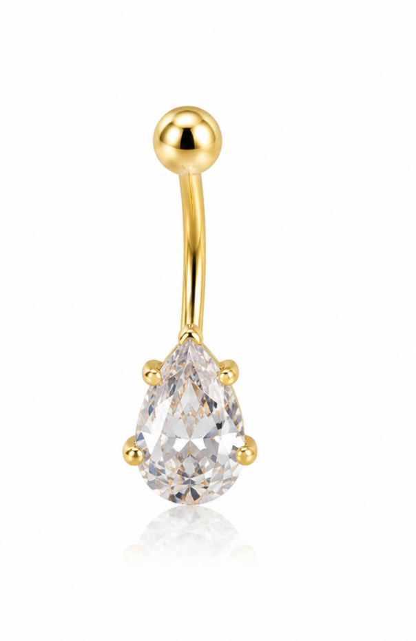 10KT PEAR CHAPE PIERCING Size M REF-161326/0000