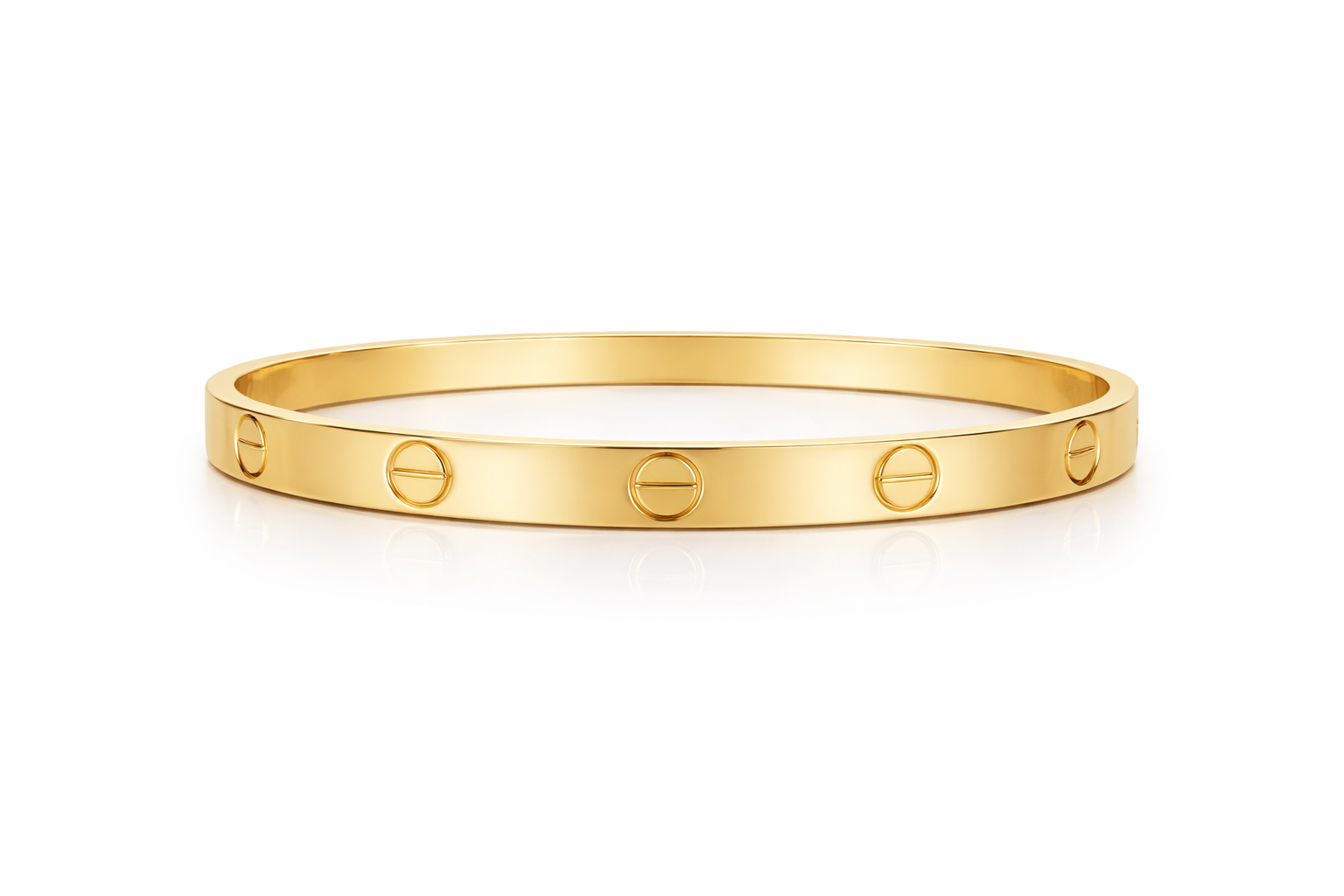 10KT  BRACELET+BANGLE Size 7INCH 6MM Weigth 9.5GR