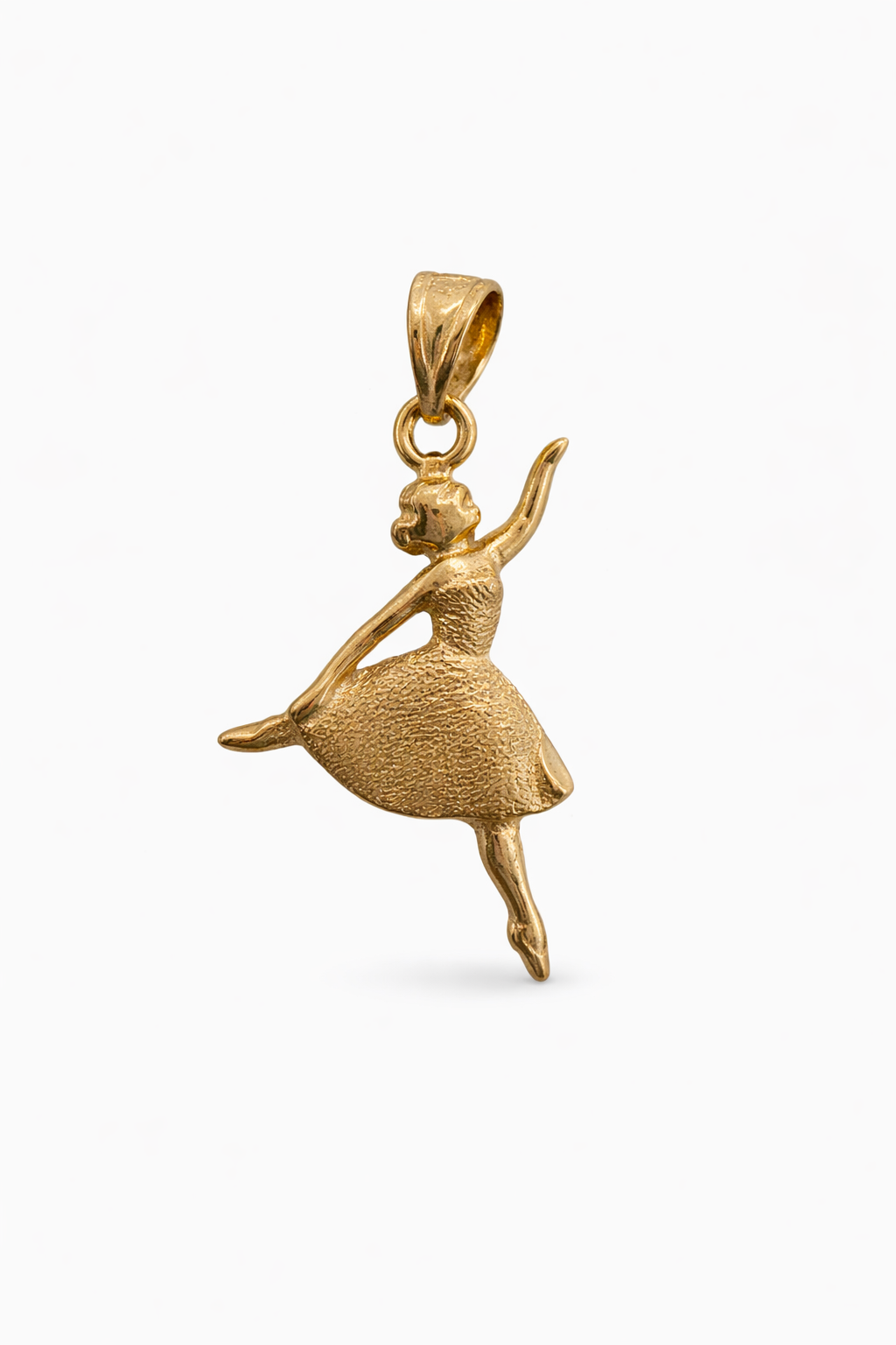 10KT EXTRA SMALL BALLERINA PENDANT Size EXTRA SMALL Weigth 0.7GR