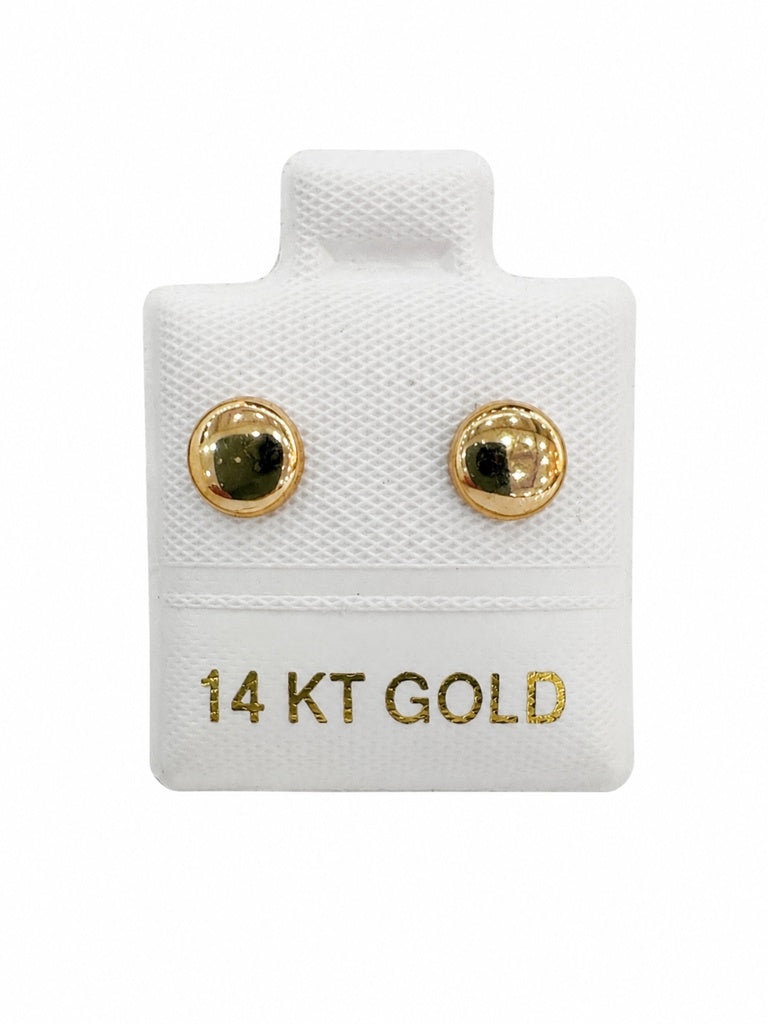 14KT DELICATE NEW BORN EARRINGS Size XS