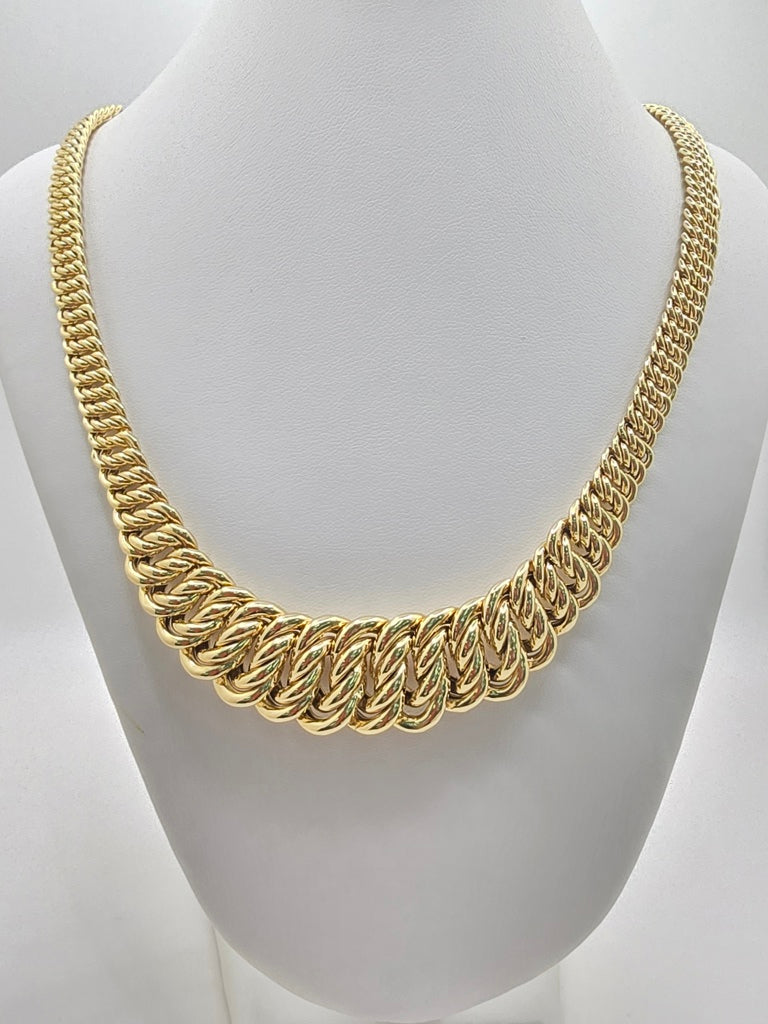 10KT PRINCESSA NECKLACE Size 18INCH Weight 38.6GR