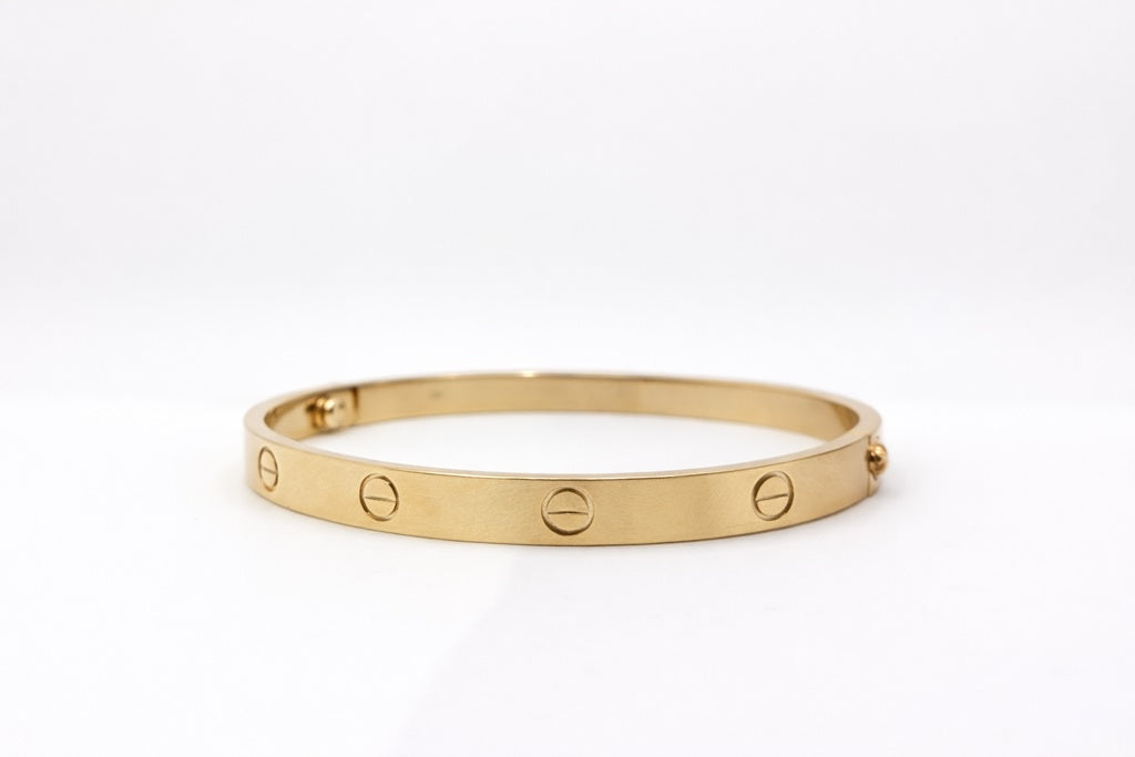 10KT  BANGLE Size 6MM Weigth 28GR