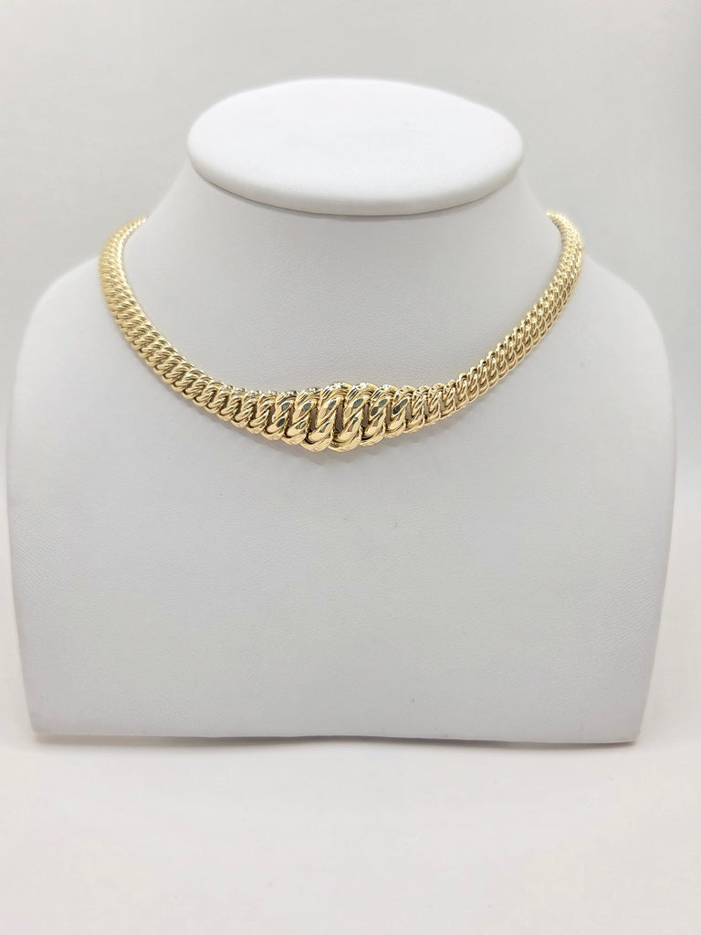 10KT PRINCESSA NECKLACE Size 16INCH Weight 15GR