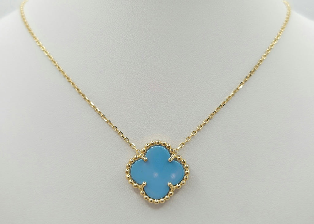 14KT FLOWER CHAIN Size 18INCH Weigth 7.2GR