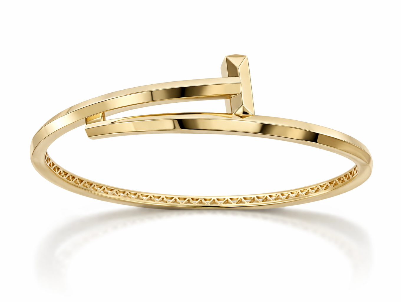 10KT TIFFY BANGLE Size 7INCH Weigth 6.3GR
