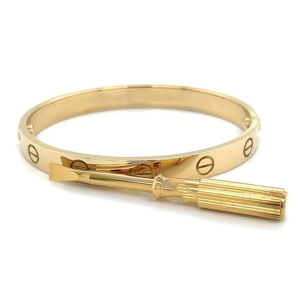 10KT  BANGLE Size 18 Weigth 25.7GR