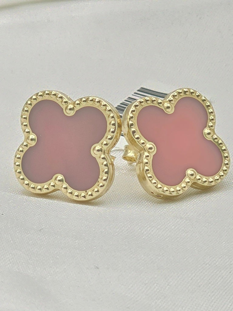 14KT FLOWER EARRINGS Size  Weigth 3.2GR