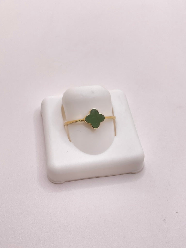 10KT FLOWER RING Size 8 Weigth 0.93GR