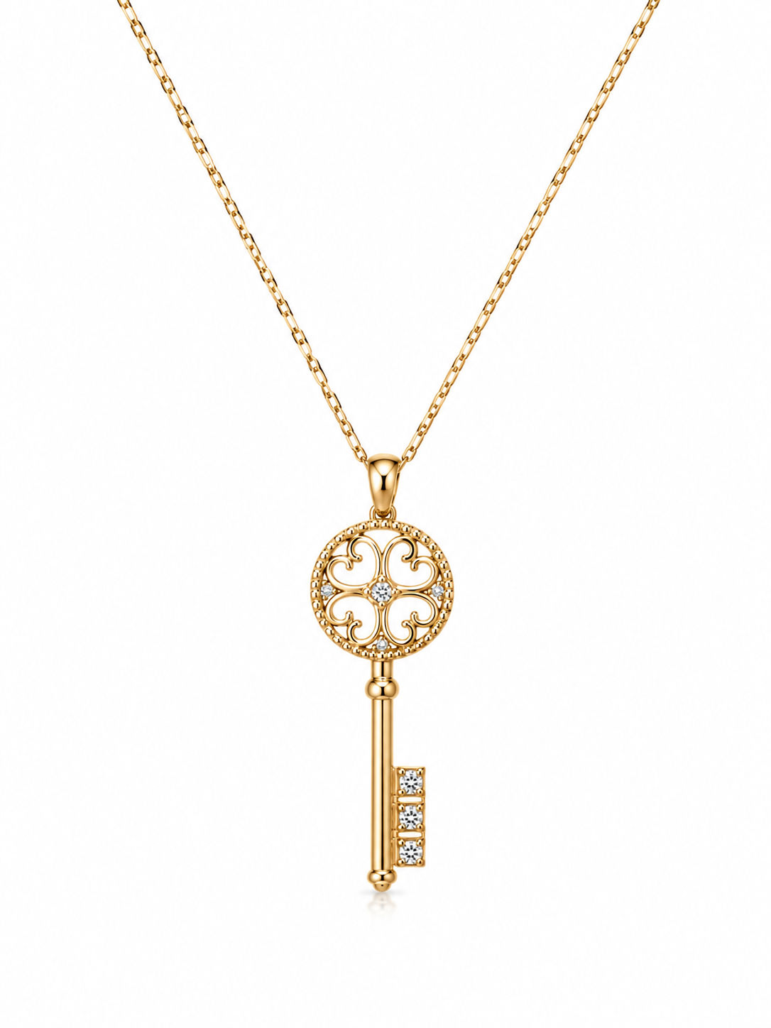 14KT DIAMOND DELICATE CHAIN Size 16INCH