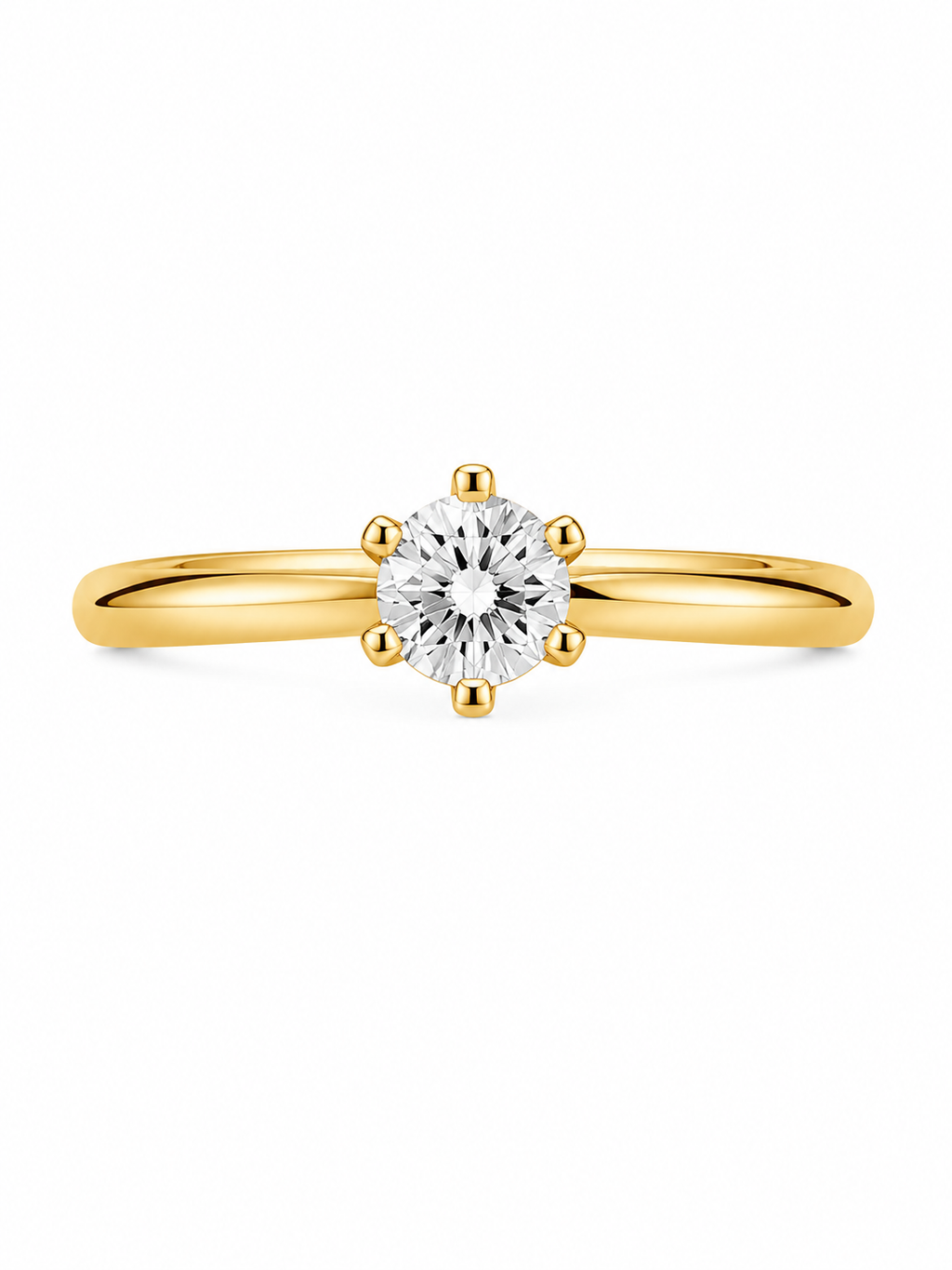 14KT 0.37CTW DIAMOND PROMISE RING+DIAMOND Size 7
