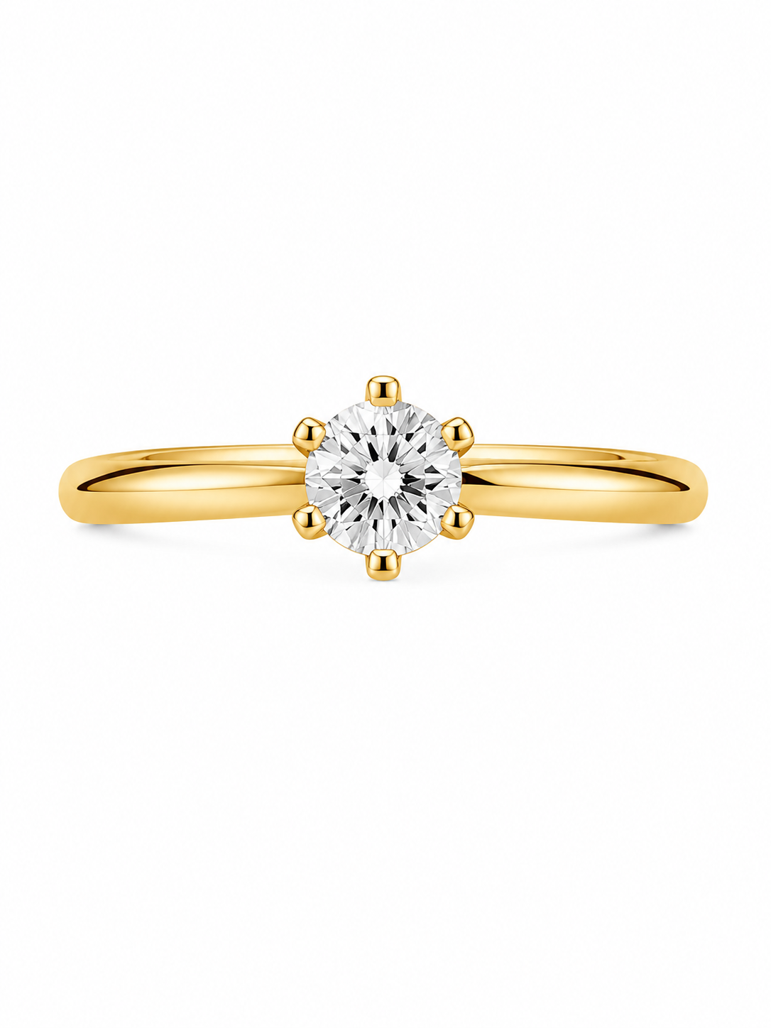 14KT 0.37CTW DIAMOND PROMISE RING+DIAMOND Size 7