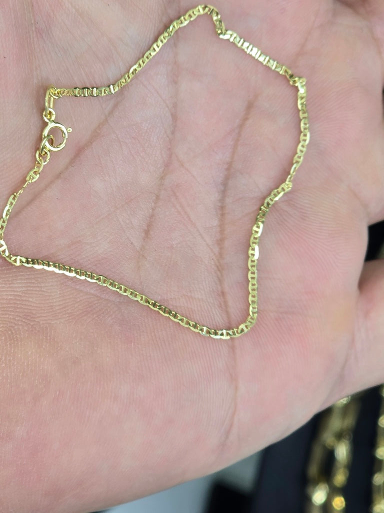 14KT MARINER BRACELET 1.5MM