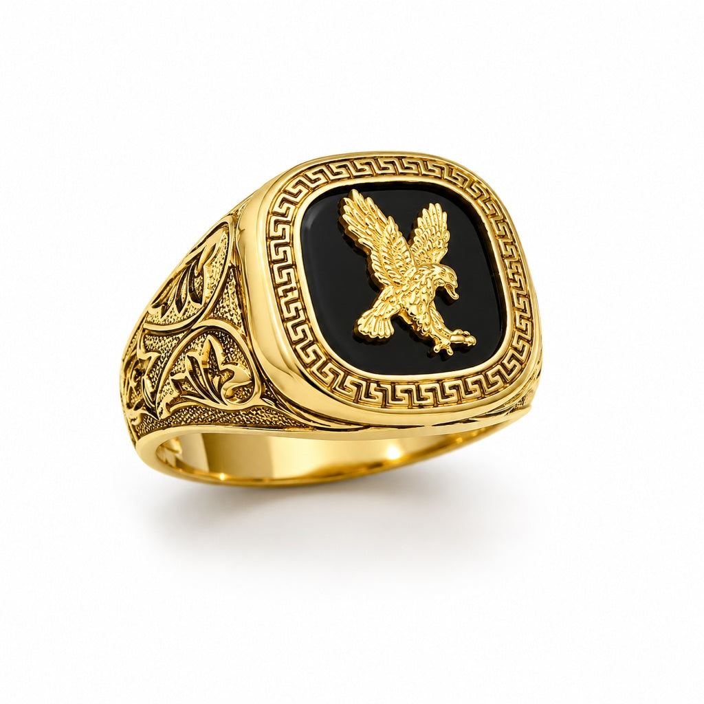 10KT EAGLE RING Size 10.5 7GR
