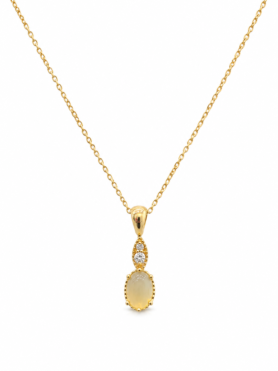 14KT DIAMOND DELICATE CHAIN Size 16INCH