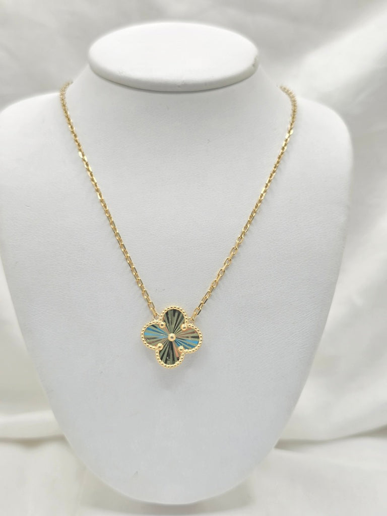 14KT FLOWER CHAIN Size 18INCH Weigth 5.5GR