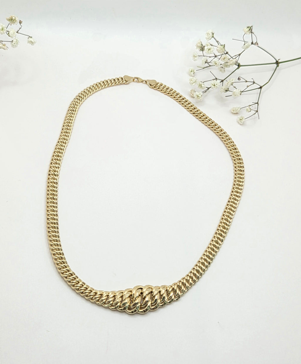 10KT PRINCESSA NECKLACE Size 18INCH Weight 16.1GR